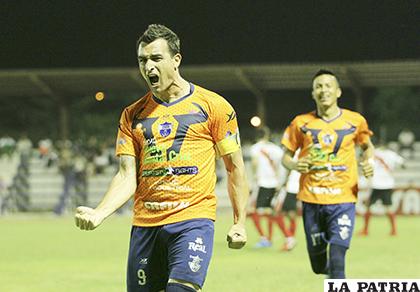 Martín Prost, autor del primer gol de Sport Boys/ APG

