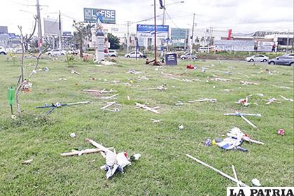 Cientos de cruces sembradas en el Sureste de Managua /Diario Digital Nuestro País