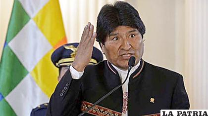 El Presidente del Estado, Evo Morales  /RPP