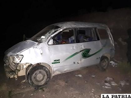 El motorizado acabó muy dañado en el hecho / LA PATRIA