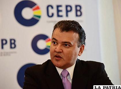 Ronald Nostas, presidente de la CEPB /Urgentebo