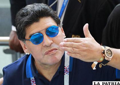 Diego Armando Maradona dirigirá a los Dorados de Culiacán/ FTIMES