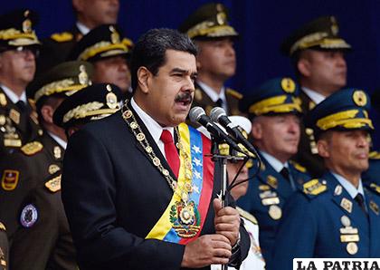El gobierno de Nicolás Maduro repudió que Estados Unidos se reuniera con militares venezolanos /epimg.net