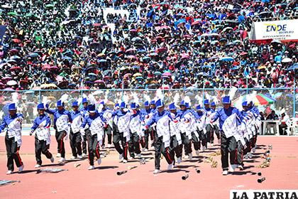 La danza estuvo presente en el concurso de bandas