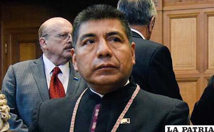 Fernando Huanacuni fue canciller del Estado /erbol.com.bo