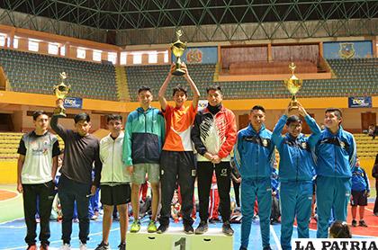 Oruro ocupó el tercer puesto en la modalidad equipos U-18 /Ovidio Cayoja - LA PATRIA