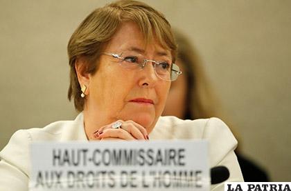 La nueva alta comisionada de Naciones para los Derechos Humanos, Michelle Bachelet /Noticieros Televisa