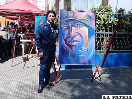 Saúl Rivera un artista apasionado por su profesión/ LA PATRIA