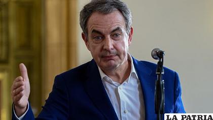 El expresidente José Luis Rodríguez Zapatero/ Telemetro