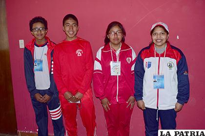 Titichoca, Tórrez, Beltrán y Paniagua clasificaron a la fase nacional 
/ Reynaldo Bellota - LA PATRIA