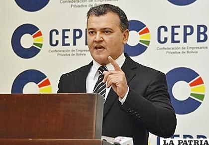 Ronald Nostas, presidente de la CEPB /Kandire