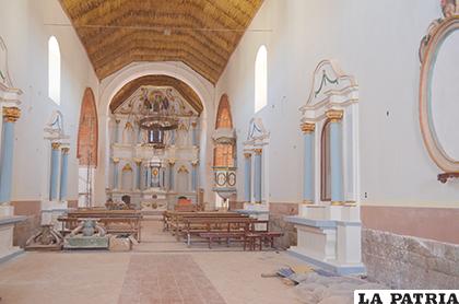 Se realizan diferentes trabajos de restauración en la iglesia San Agustín que presentará otra imagen 