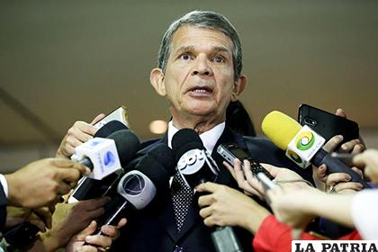 El ministro brasileño de Defensa, Joaquim Silva e Luna /El Universal