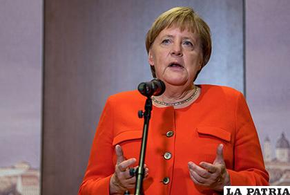 La canciller alemana, Ángela Merkel /elobrero.es