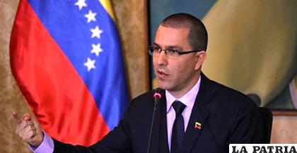 Jorge Arreaza, canciller de Venezuela  /elpais.cr