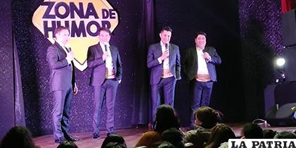 Grandes humoristas cochabambinos, conquistaron al público orureño /LA PATRIA