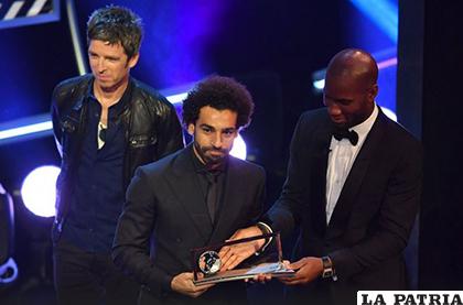 Mohamed Salah recibió el Premio Puskas de la FIFA a mejor gol del año /as.com