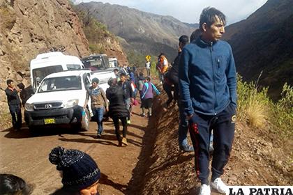 La desgracia ocurrió en un camino peligroso y estrecho/Andina