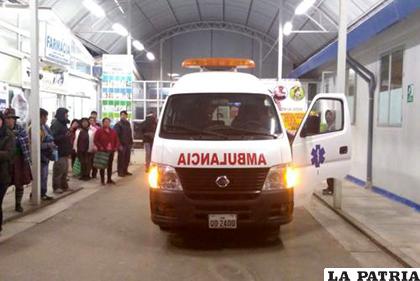 Heridos llegando hasta algunos hospitales cercanos al lugar del hecho/Andina