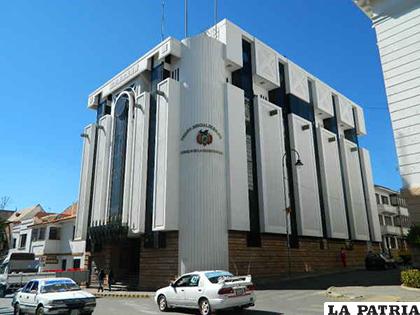 Sede del Consejo de la Magistratura/ Hoy Bolivia