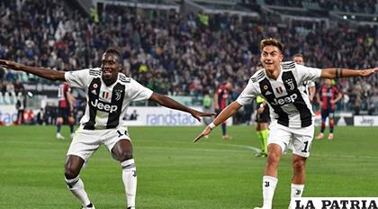 Blaise Matuidi y Paulo Dybala autores de los goles de Juventus/proceso.hn