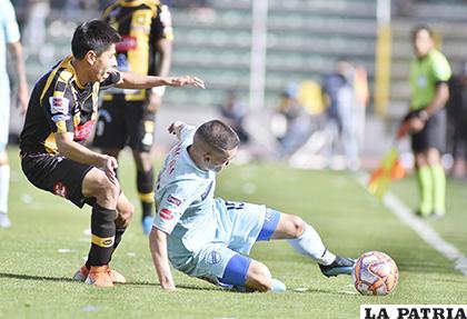 Callejón intenta dominar ante la marca de Wayar /APG