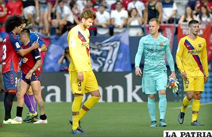 Barcelona no pudo con el Osasuna y empatan 2-2 /as.com