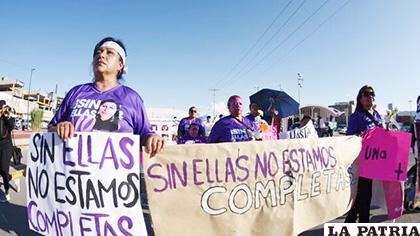 Familiares de las víctimas de feminicidio, marchan /diario.es