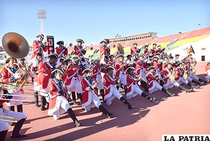 Banda de la unidad educativa 