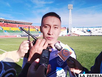 Jorge Añez buscará un puesto en la selección Sub-23 /LA PATRIA /ARCHIVO