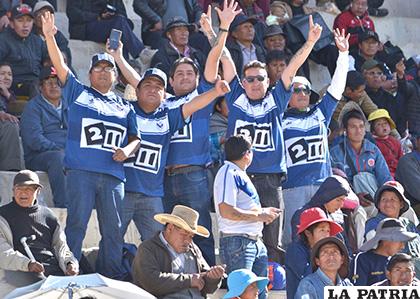 San José tiene apoyo de su hinchada en todos los escenarios deportivos /Reynaldo Bellota /LA PATRIA /ARCHIVO