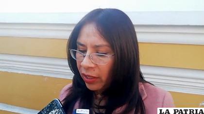 La diputada de la opositora UD Lourdes Millares /Redes Sociales
