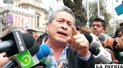 Gustavo Pedraza de Comunidad Ciudadana /ANF