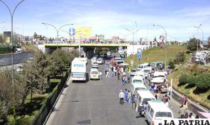 El hecho ocurrió en la Ceja de El Alto de La Paz /ERBOL