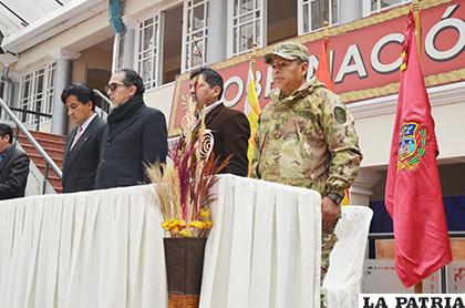 Acto por la creación del departamento de Oruro /LA PATRIA /Johan Romero