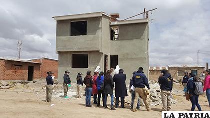 El hecho sucedió en una construcción situada en la urbanización San Antonio /LA PATRIA