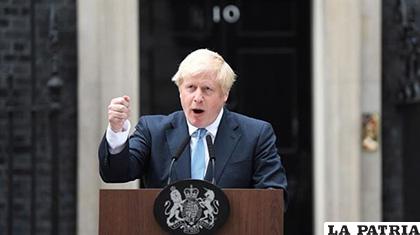 El primer ministro británico, Boris Johnson /EITB