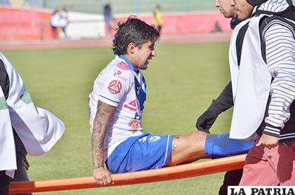 Borda no se pudo mostrar debido a una lesión /LA PATRIA /Reynaldo Bellota