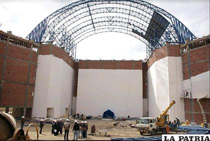 Teatro Nacional Oruro se concluirá a finales de año /LA PATRIA /ARCHIVO