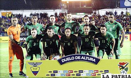 La Selección Boliviana no pudo aguantar en el segundo tiempo /APG