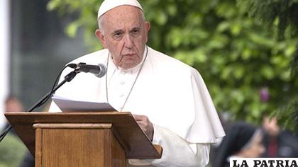 El Papa Francisco habló de los incendios /NOTICIAS SIN