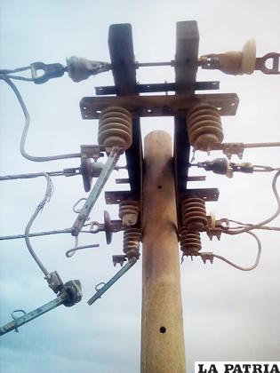 Vientos provocaron daños en el servicio eléctrico /ENDE