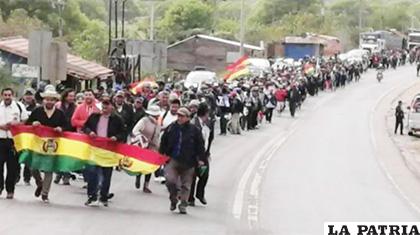 La decisión surgió luego de los violentos enfrentamientos entre ciudadanos y la Policía /HOY BOLIVIA
