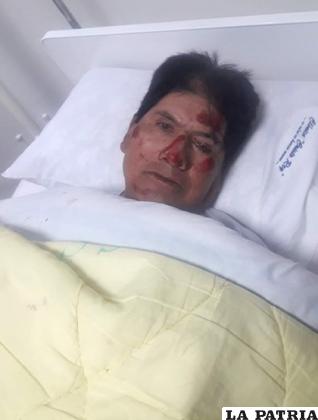 La víctima permanece internada en la ciudad de Oruro /LA PATRIA