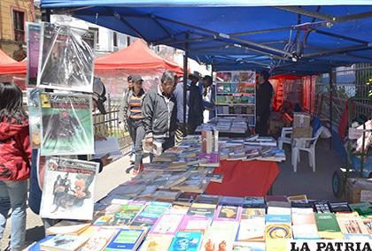Concluyó la IX Feria Nacional del Libro en Oruro /Johan Romero /LA PATRIA