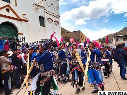 Fiesta de la Virgen de Guadalupe en Tinquipaya