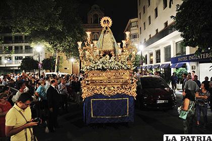 La procesión en Sevilla