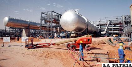 Instalaciones de la petrolera saudí Aramco en Khurais /EFE