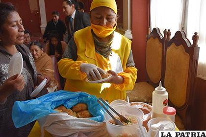 Las vendedoras de rellenos de la Ayacucho fueron parte de los cursos /GAMO