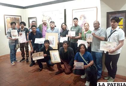 Artistas participantes del Festival Internacional de Culturas en Sucre ABAP